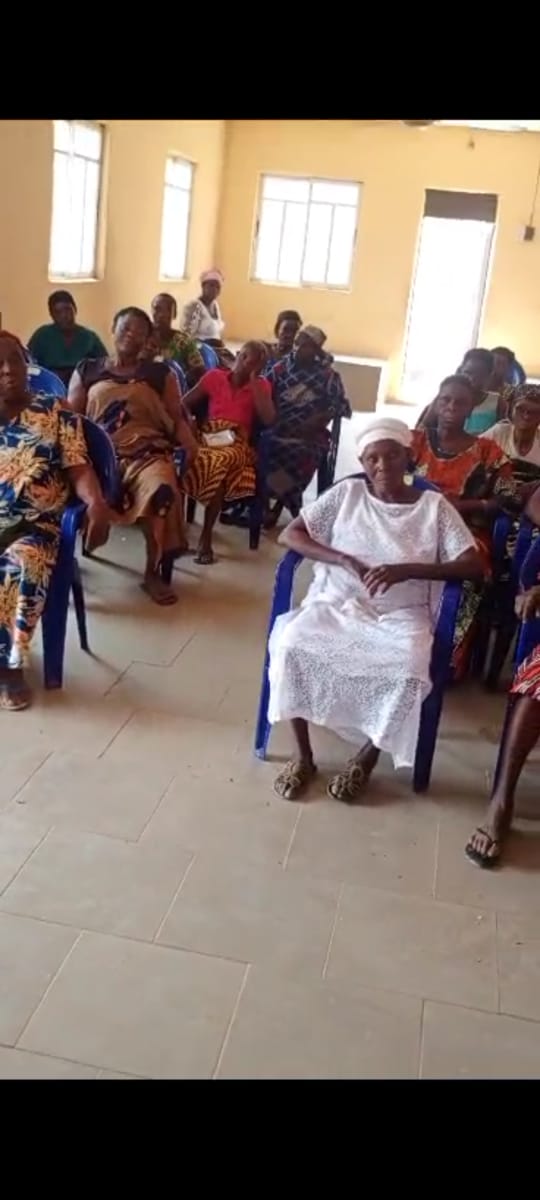 Widows outreach community gathering